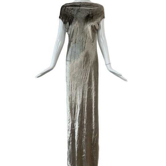 Donna Karan Dresses & Skirts - DONNA KARAN 90's Vintage Crushed Velvet Gown Maxi Dress